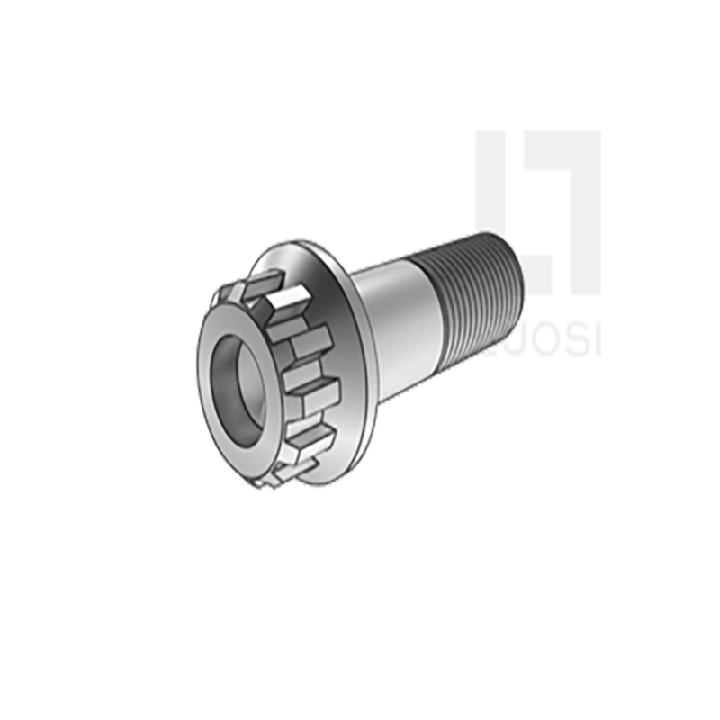 12 tenner splinebolter med flens