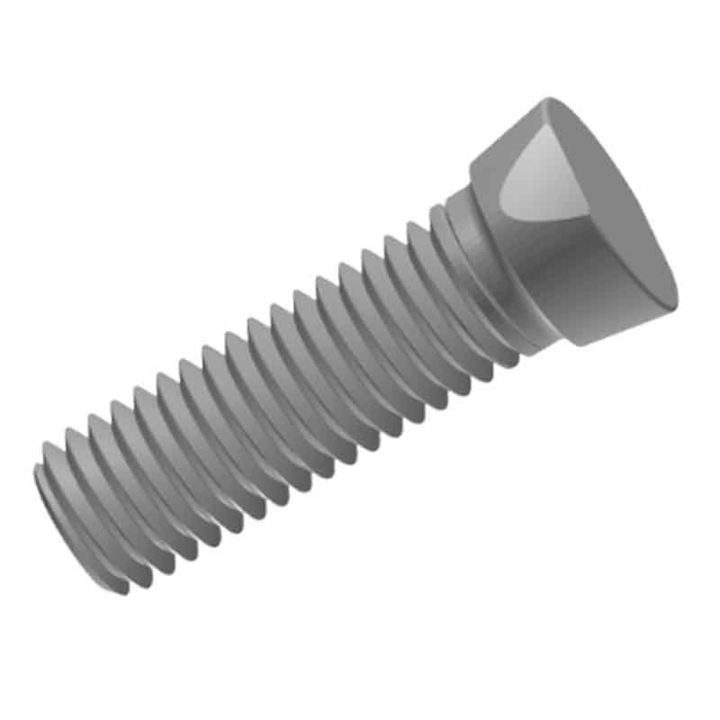 20 ° klippet hodeplogbolter