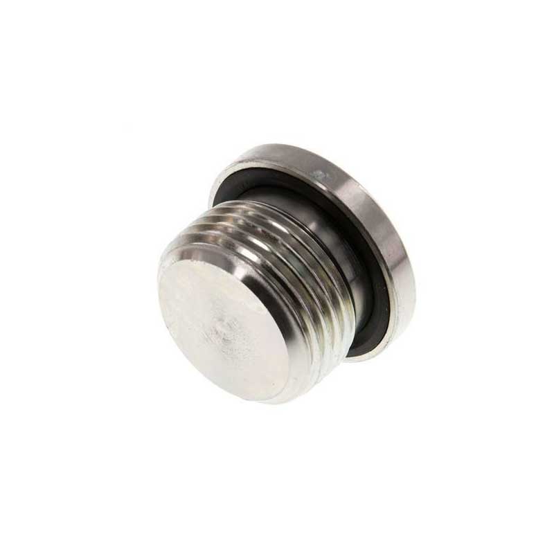 BSP Mann Captive Seal Hollow Hex Hydraulic Plug