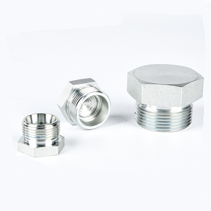 BSP Hanne Captive Seal Plug Hydraulisk Pipe Fitting