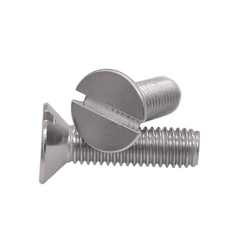 Ferdig slisset flat hodebolt
