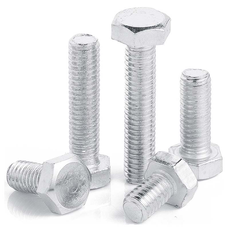 Full tråd sekskantskrue