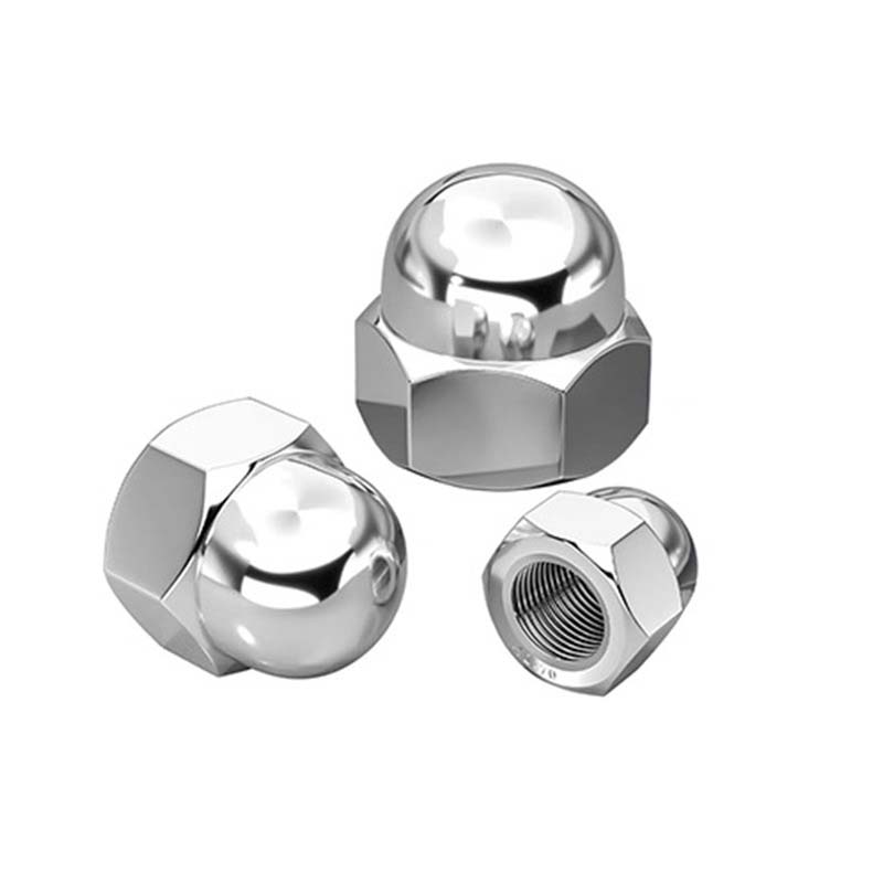 Sekskantet kuppelt cap nut