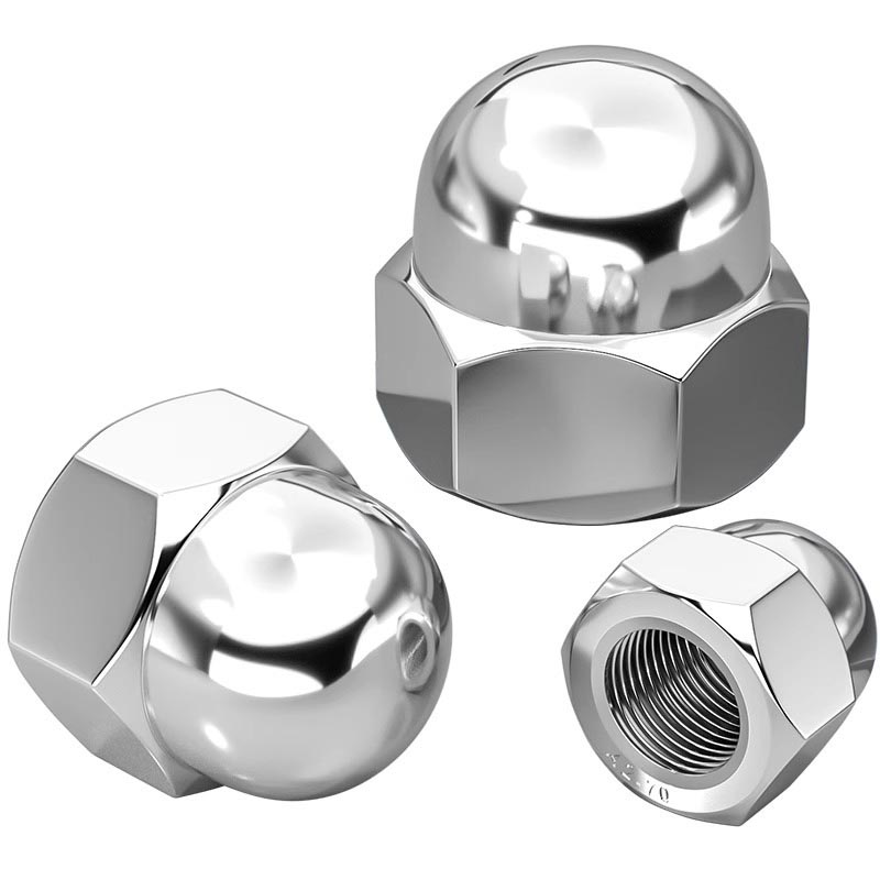 High Crown Hexagon dekker nøtter