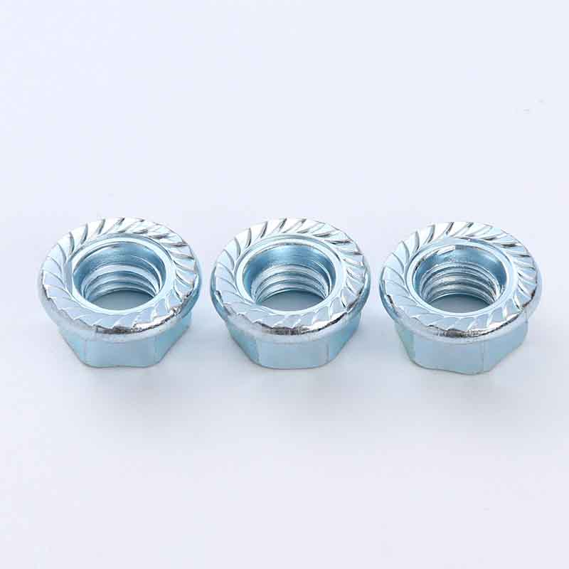 Høystyrke sekskantmuttere med flenser