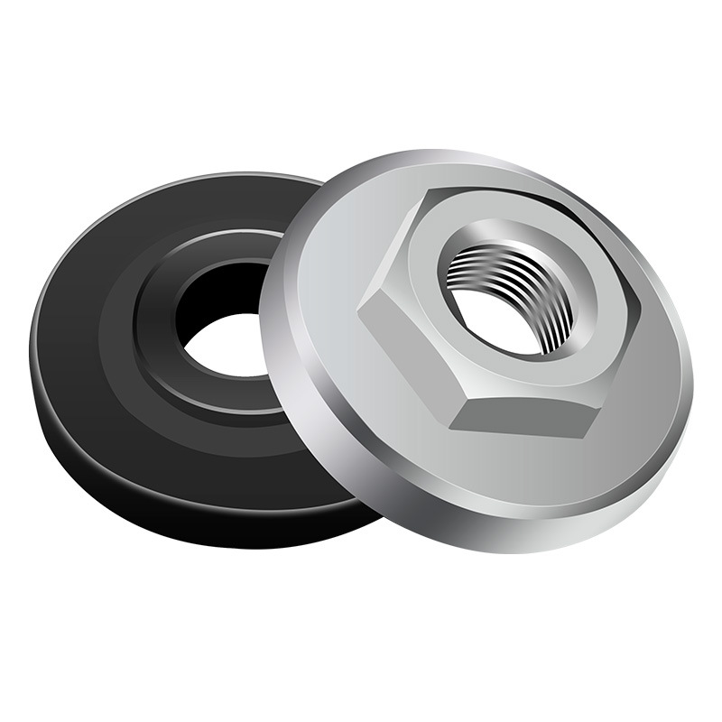 Varmselgende flensmutter