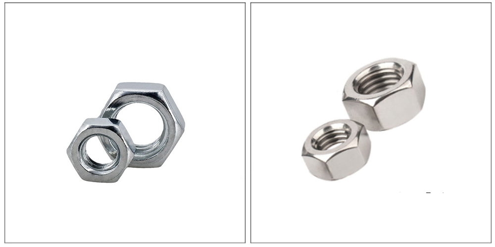 Heavy Hex Jam Nuts