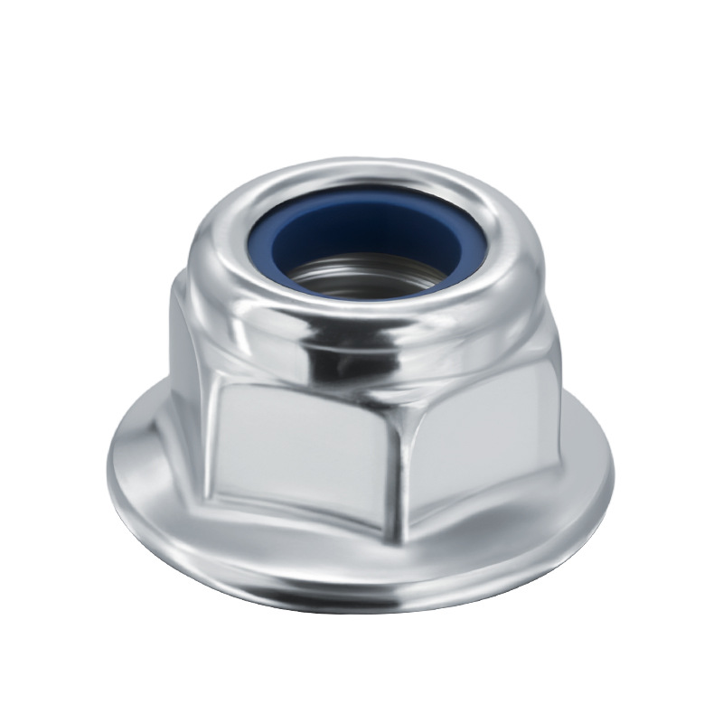 Sekskantmuttere med gjeldende momenttype med flenslåsemutter