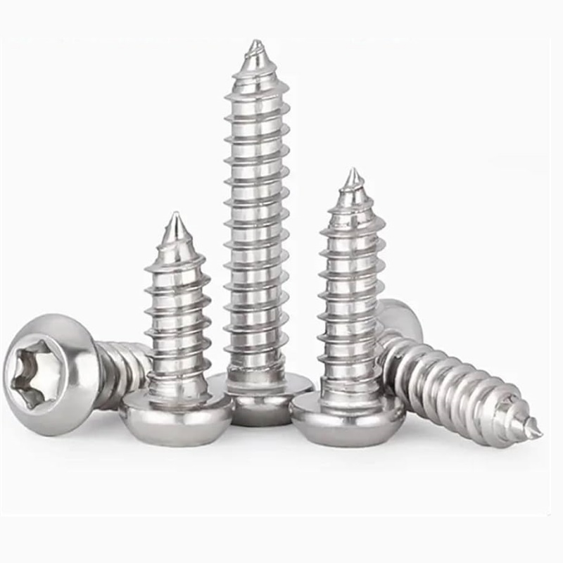 Solide 6 Lobe Pan Torx Head selvskjærende skruer