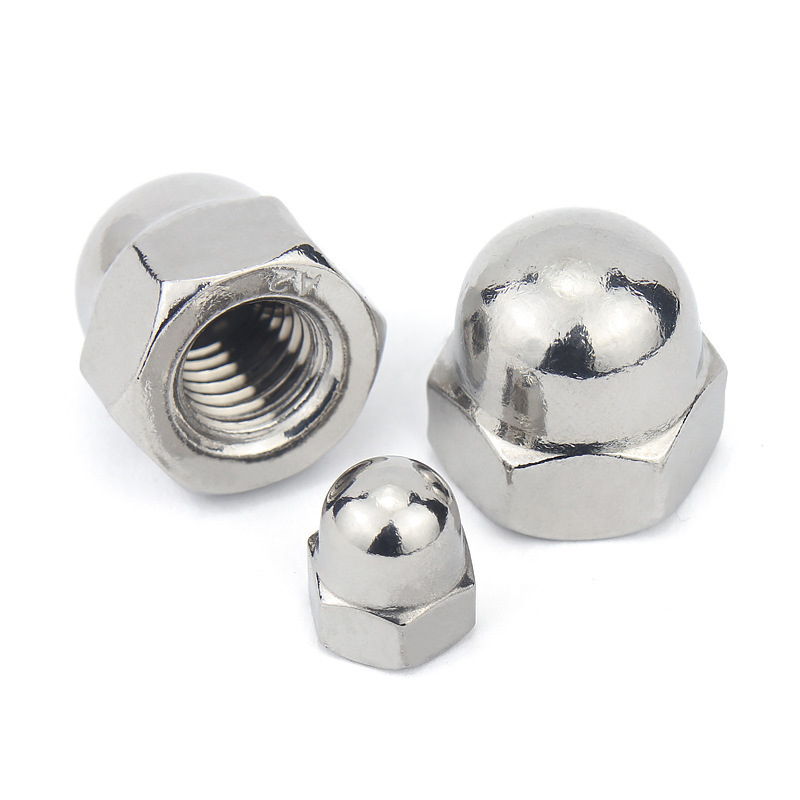 Type 1 sekskantet kupplet cap nøtter